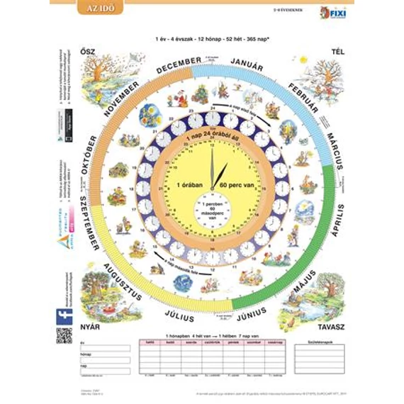 Tanulói munkalap, A4, STIEFEL "Idő" Tanulói munkalap, A4, STIEFEL "Idő"