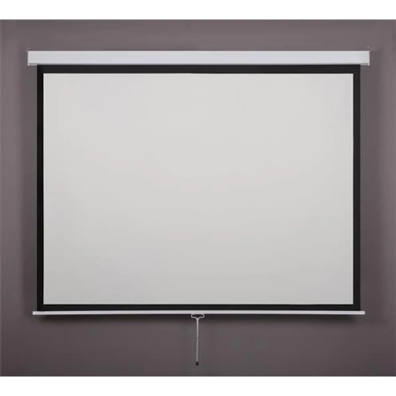 Vetítővászon, fali, rolós, 4:3, 180x135cm, VICTORIA VISUAL