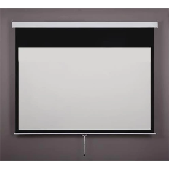 Vetítővászon, fali, rolós, 16:10, 200x125cm, VICTORIA VISUAL