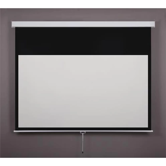 Vetítővászon, fali, rolós, 16:9, 200x113cm, VICTORIA VISUAL