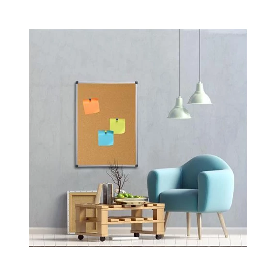 Parafatábla, 90x120 cm, alumínium keret, VICTORIA VISUAL