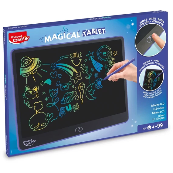Mágikus táblagép, színes, 16", MAPED CREATIV "Magical Tablet Maxi"