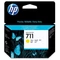 CZ132A Tintapatron DesignJet T120, T520 nyomtatókhoz, HP 711, sárga, 29 ml