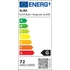 Kép 3/3 - Állólámpa, 24 W, ALBA "Fluosquare", fehér
