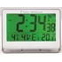 Kép 1/2 - Falióra, rádióvezérlésű, LCD kijelzős, 22x20 cm, ALBA "Horlcdneo", ezüst Kép 1/2 - Falióra, rádióvezérlésű, LCD kijelzős, 22x20 cm, ALBA "Horlcdneo", ezüst