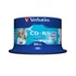 Kép 2/3 - CD-R lemez, nyomtatható, matt, no-ID, AZO, 700MB, 52x, 50 db, hengeren, VERBATIM