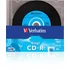 Kép 2/4 - CD-R lemez, bakelit lemez-szerű felület, AZO, 700MB, 52x, 10 db, vékony tok, VERBATIM "Vinyl"