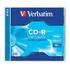 Kép 1/2 - CD-R lemez, 800MB, 90min, 40x, 1 db, normál tok, VERBATIM