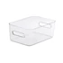 Kép 1/5 - Műanyag tárolódoboz, 5,3 liter, SMARTSTORE "Compact Clear M", átlátszó