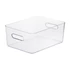 Kép 1/5 - Műanyag tárolódoboz, 15,4 liter, SMARTSTORE "Compact Clear L", átlátszó