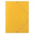 Kép 1/2 - Gumis mappa, prespán, A4, DONAU "Premium", citromsárga