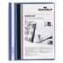 Kép 1/2 - Gyorsfűző, A4, széles, panorámás, DURABLE "DURAPLUS®", kék