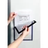 Kép 2/4 - Infokeret, A4, mágneses, DURABLE "DURAFRAME® MAGNETIC", sötétkék