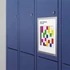 Kép 5/5 - Infokeret, A4, mágneses, DURABLE "DURAFRAME® MAGNETIC", ezüst