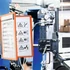 Kép 2/3 - Bemutatótábla tartó, fali, mágneses, 5 db bemutatótáblával, DURABLE "VARIO® 5 MAGNET", narancssárga