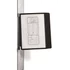 Kép 1/3 - Bemutatótábla tartó, fali, mágneses, 10 db bemutatótáblával, DURABLE "VARIO® 10 MAGNET", fekete