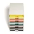 Kép 2/6 - Irattároló, műanyag, 10 fiókos, DURABLE "VARICOLOR® 10", fehér