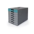Kép 1/4 - Irattároló, műanyag, 7 fiókos, DURABLE "Idealbox pro 7", kék