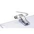 Kép 3/3 - Névkitűző, csíptetővel és tűvel, PP, 54x90 mm, DURABLE "Click Fold"