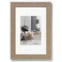 Kép 1/2 - Képkeret, fa, 10x15 cm, "Home" barna