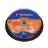 Kép 1/4 - DVD-R lemez, AZO, 4,7GB, 16x, 10 db, hengeren, VERBATIM