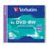 Kép 1/2 - DVD-RW lemez, újraírható, 4,7GB, 4x, 1 db, normál tok, VERBATIM