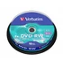 Kép 1/3 - DVD-RW lemez, újraírható, 4,7GB, 4x, 10 db, hengeren, VERBATIM