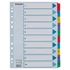 Kép 1/7 - Regiszter, karton, A4, 1-10, ESSELTE "Mylar"