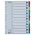Kép 1/7 - Regiszter, karton, A4, 1-12, ESSELTE "Mylar"
