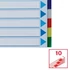 Kép 6/7 - Regiszter, műanyag, A4 Maxi, 10 részes, ESSELTE