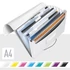 Kép 2/5 - Harmonikamappa, A4, PP, 6 rekeszes, LEITZ "Wow", fehér