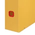 Kép 2/3 - Iratpapucs, PP/karton, 95mm, LEITZ "Cosy Click&Store", melegsárga