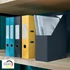 Kép 3/3 - Iratpapucs, PP/karton, 95mm, LEITZ "Cosy Click&Store", bársonyszürke