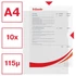 Kép 2/6 - Genotherm, "L", A4, 105 mikron, narancsos felület, ESSELTE "Standard", 10 db/csomag