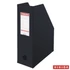 Kép 1/2 - Iratpapucs, PVC/karton, 100 mm, összehajtható, ESSELTE, Vivida fekete Kép 1/2 - Iratpapucs, PVC/karton, 100 mm, összehajtható, ESSELTE, Vivida fekete