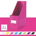 Kép 2/5 - Iratpapucs, PP/karton, 95 mm, LEITZ "Click&Store", rózsaszín
