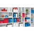 Kép 4/4 - Iratpapucs, PP/karton, 95 mm, LEITZ "Click&Store", piros
