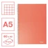 Kép 2/6 - Spirálfüzet, A5, kockás, 80 lap, ESSELTE "Colour`Breeze", korall