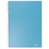 Kép 1/3 - Spirálfüzet, A5, vonalas, 80 lap, ESSELTE "Colour`Breeze", kék