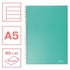 Kép 2/3 - Spirálfüzet, A5, vonalas, 80 lap, ESSELTE "Colour`Breeze", zöld
