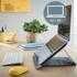 Kép 5/9 - Laptop állvány, LEITZ "Ergo Cosy", bársonyszürke