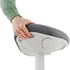Kép 6/9 - Állószék, billenő, ergonomikus, LEITZ "Ergo Active", világosszürke