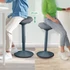 Kép 7/9 - Állószék, billenő, ergonomikus, LEITZ "Ergo Active", sötétszürke