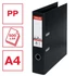 Kép 2/8 - Iratrendező, 75 mm, A4, PP, élvédő sínnel, ESSELTE "Standard", Vivida fekete