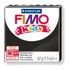 Kép 1/2 - Gyurma, 42 g, égethető, FIMO "Kids", fekete