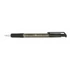 Kép 1/2 - Golyóstoll, 0,4 mm, nyomógombos, FLEXOFFICE "EasyGrip", fekete, 12 db/csomag