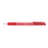 Kép 1/2 - Golyóstoll, 0,4 mm, nyomógombos, FLEXOFFICE "EasyGrip", piros