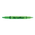 Kép 2/3 - Szövegkiemelő, 1,0/4,0 mm, kétvégű, FLEXOFFICE "HL01", zöld