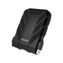 Kép 2/3 - 2,5" HDD (merevlemez), 1TB, USB 3.2 Gen1, ütésálló, ADATA "HD710P", fekete