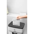Kép 6/6 - Iratmegsemmisítő, mikrokonfetti, 12 lap, HP "Oneshred 12MC", világosszürke